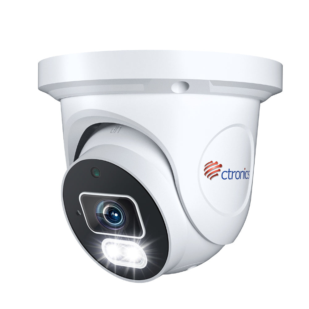 Ctronics 5MP surveillance camera outdoor WLAN, IP camera IP66，Human Detection