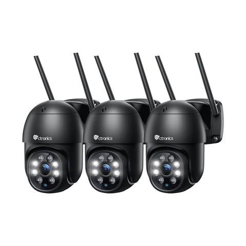 2K 4MP Wireless Security Camera with Human Detection and Auto Tracking-30m Color Night Vision