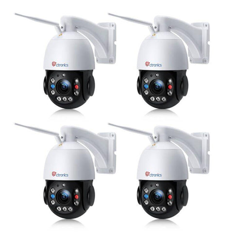 5MP 30X Optical Zoom Security Camera Outdoor,492ft IR Night Vision ...
