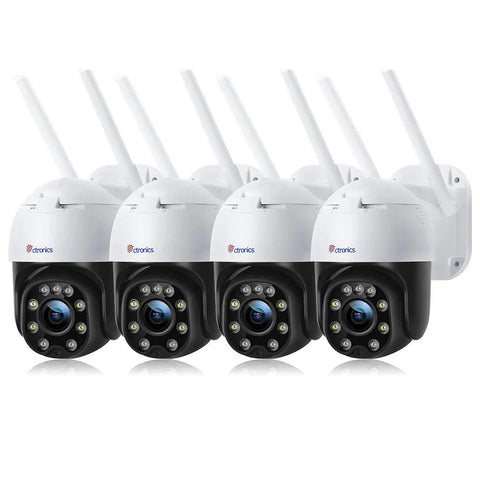 Extronics Camera 5X Optical Zoom 3G/4G LTE Outdoor Surveillance Camera by Ctronics with ...