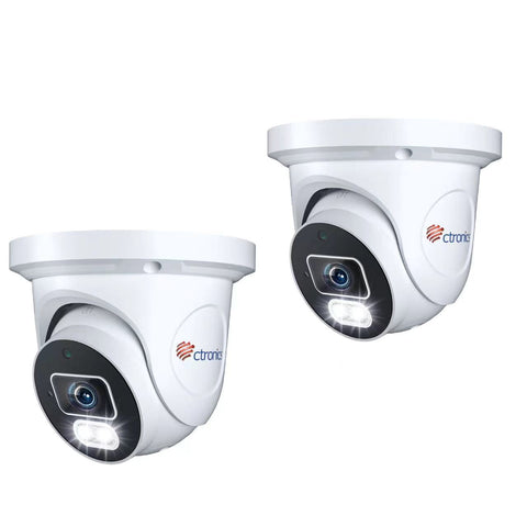 Ctronics 5MP surveillance camera outdoor WLAN, IP camera IP66，Human Detection