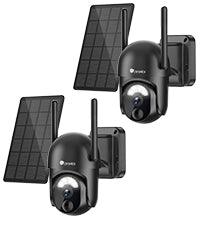 Ctronics 2K 3MP  Camera Wireless Outdoor with FHD Color Night Vision, AI/PIR Detection, IP66 - uk.ctronics