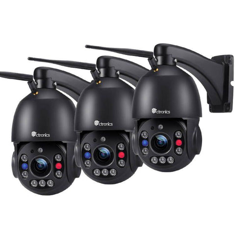 Ctronics 5MP 30X Optical Zoom Security Camera Outdoor,492ft IR Night ...